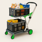 Carrinho de Compras Dobrável - Compact Market