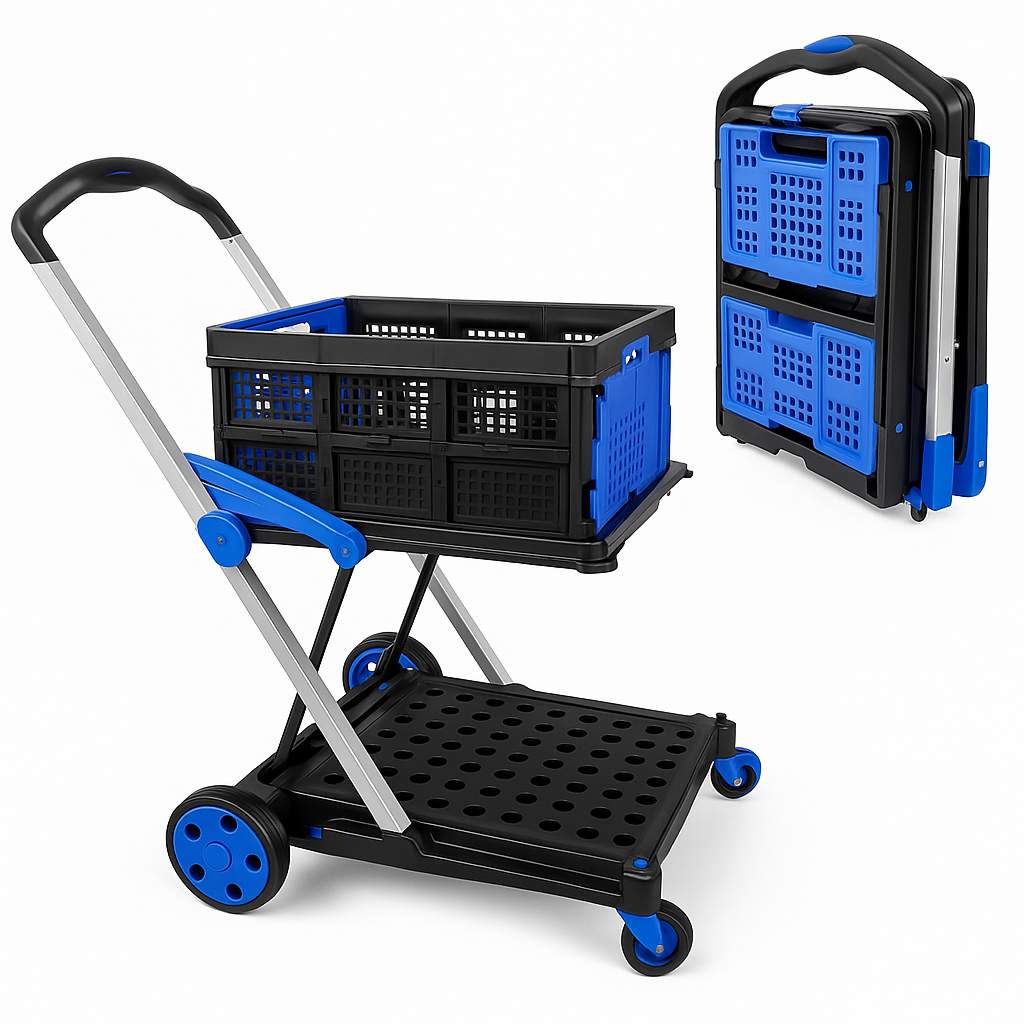 Carrinho de Compras Dobrável - Compact Market